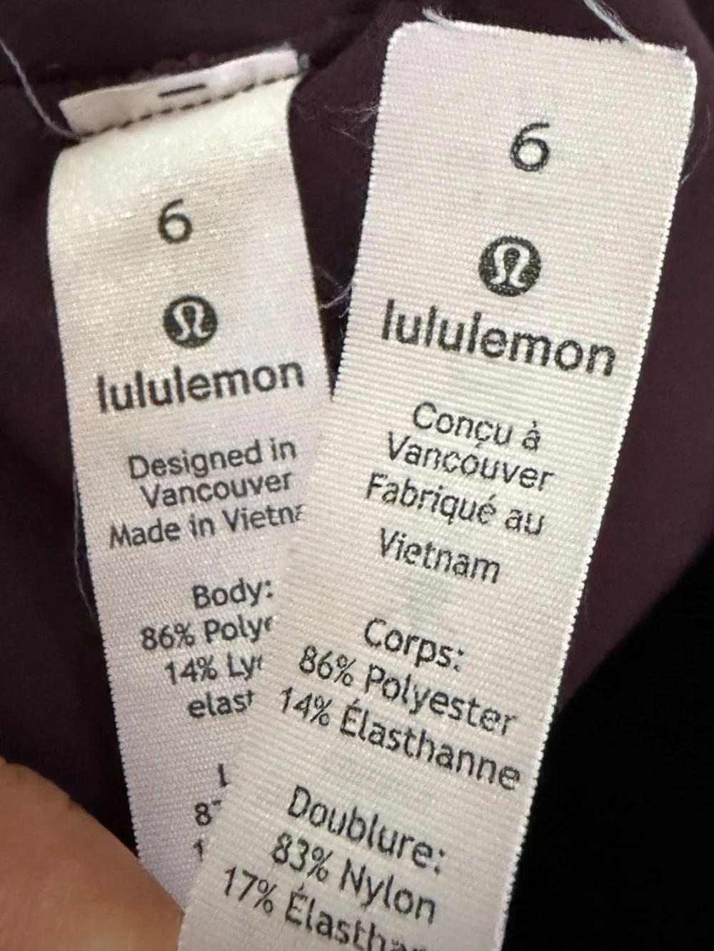 Lululemon Hotty Hot High Rise Lined 2.5
